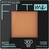 Maybelline Fit Me Matte + Poreless Pressed Face Powder Makeup & Setting Powder, Mocha, 1 Count
