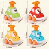 Amy&Benton Toddler Toy Cars Baby Toy Cars Press and Go Cars for Toddlers 1-3 Animal Cars Toy Cars for Boys 1 Year Old 1st Birthday Gifts 1-2 Years Old Boys Push Go Car Toys for 6-9-12-18 Months