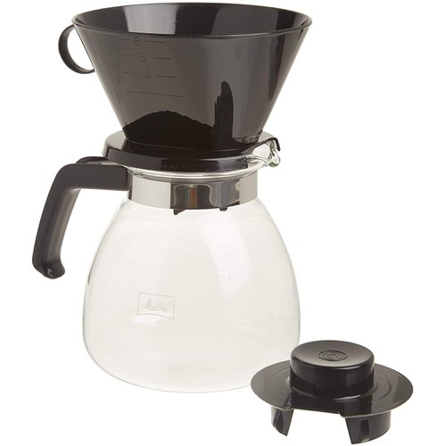 Melitta 640616 Coffee Maker, 52 oz, Glass Carafe