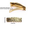 iRIIRIO 2pcs Viking Celtic Knot Hair Clips Vintage Hair Barrettes French Hair Clips Engraved Headwear for Women Girls (Silver, Bronze)
