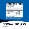 Nutricost BCAA 1000mg, 500 Capsules (250 Serv), 2:1:1 Branched Chain Amino Acids (500mg of L-Leucine, 250mg of L-Isoleucine and L-Valine)