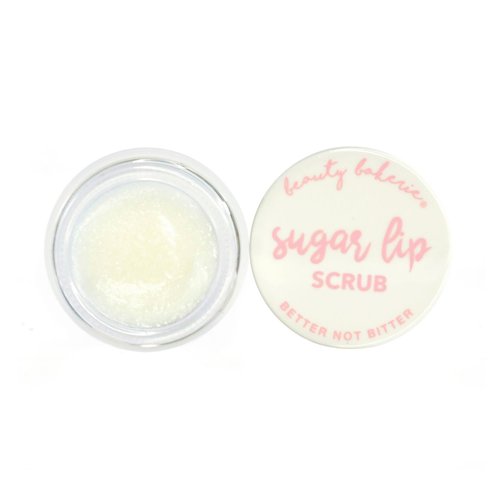 Beauty Bakerie Sugar Lip Scrub, Lip Scrubs for Exfoliation and Hydration, Lip Plumper for Soft and Subtle Lips, Vanilla
