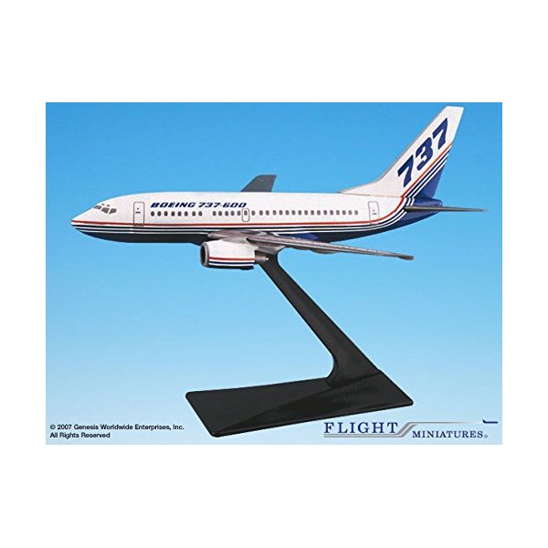 Boeing Demo (81-04) 737-600 Airplane Miniature Model Plastic Snap Fit 1:200 Part# ABO-73760H-001