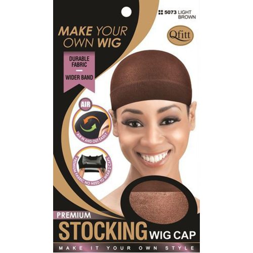 Make Your Own Wig Stocking Wig Cap (Light Brown)