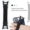 Qoyapow 6 Pack Mobile Phone Security Hand Strap Holder for 5.2-7.5 Inch Smartphones Universal Drop Prevention Elastic Bundle Grip Belt for Kindle Phone 13/12/11/Xr/Xs Max and Other Smartphones