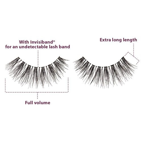 Ardell False Eyelashes, Eye Makeup Beauty Enhancement, Reusable Lashes Double up (4 pack) (Double Up 113)