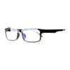 Blue Light Blocking Glasses by EYES PC, Style 708 Black, 1.0 Power. Reduce Digital Eyestrain. Blue Light Blocking up to 100% of Hazardous HEV Blue Light from LED Screens. Reduces Digital Eye Strain.