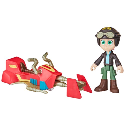 Star Wars: Young Jedi Adventures Nash Durango Figure & Speeder Bike, 4-Inch Scale Action Figures & Vehicles, Toys, Preschool Toys for 3 Year Old Boys & Girls