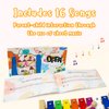 OPPA Colorful Wooden Xylophone for Kids, Safe Mallets, Songbook, and Storage Bag Included, Ideal for Musical Learning and Gifting