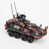 CubiMythx LAV-25 Infantry Fighting Vehicle Building Blocks and Construction Toy, Collectible Military-Themed Model to Build and Display, Great Gift for Military Fans (476PCS)
