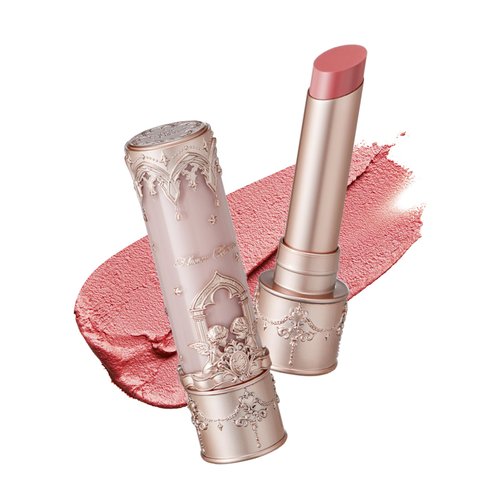 Flower Knows Little Angel Matte Lipstick,Super Soft & Ultra Silky Lip Stick,Long Lasting & Moisturizing Vegan Lip Mud for Girls&Women,Velvety Finish,3.5g,1Count(C04 Cupid)