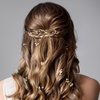 PAGOW Hair Barrettes for Women, 6pcs Metal Bow Hair Pins Hair Clips, Hair Accessories for Women Girls (Gold, Silver)