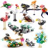 Sawaruita Party Favors for kids-20 Packs Fun Bird Building Blocks Sets Classroom Prizes-Birthday Goodie Bags Stuffers for Kids-Mini Animal Building Blocks Toys for Ages 6+ Boys & Girls Gifts（20in 2）