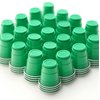 Green Plastic Shot Cups [100-Pack 2oz] - St. Patrick's Day cups, St. Patty's Party Cups, Themed Parties, Holiday Drinking Cups, Green Party Accessories, St. Patty's Day