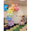 HOUSE OF PARTY 140PCS Pastel Rainbow Balloon Arch Garland Kit - Balloon Arch Kit-Birthday Balloons, Globos para Decoracion de Fiestas | Ideal for Halloween Birthday First Birthday Party Decorations