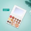 Pro Palette Soul - 4-in-1 Face Makeup Palette with Blush, Eyeshadows, Highlighter and Banana Powder - Powder Makeup with an Integrated Mirror - Travel-Friendly, Cruelty-Free, and Refillable Pans