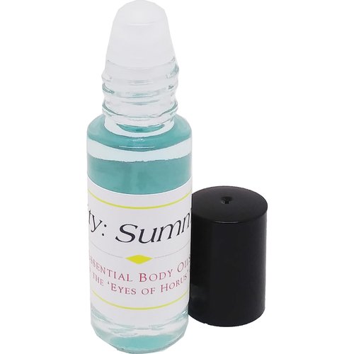 TCEShop Eternity: Summer - Type For Men Scented Body Oil Fragrance [Roll-On - Light Blue - 1/8 oz.] - ID#33094