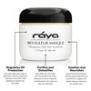 Raya Bio-Sulfur Masque (708) | Facial Clay Mask for Deep Pore Cleansing, Exfoliating Face Pack for Oily, Break-Out Skin | Vitamin-B and Bio Sulfur Formula to Control Oiliness | Skincare Face Mask