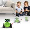 HONGCA Kids Robot Toys, Rechargeable Remote Control Robot Toy with Touch Sense Recording Programming Music LED Eyes Dance Moves Flexible Head/Arms, RC Toys for Kids Boys Girls Age 3+ Birthday Gifts