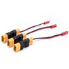 FPVDrone XT60 Male to Female Connectors with JST Female in-line Lipo Battery Connector Adapter for RC Multicopter Quadcopter