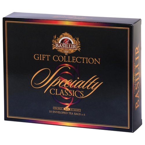 Basilur Specialty Black and Green Tea Gift Collection 60 bags