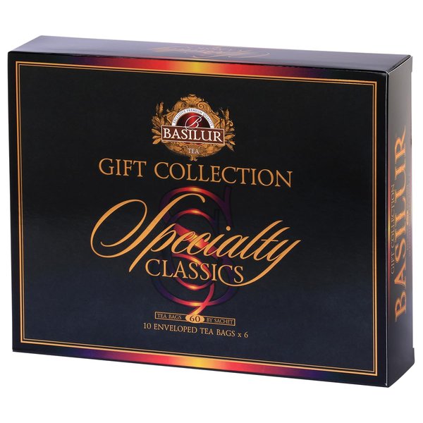 Basilur Specialty Black and Green Tea Gift Collection 60 bags