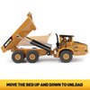 1/50 Scale Diecast Articulated Dump Truck, Metal Engineering Vehicle Construction Models Toys for Kids (Articulated Dump Truck)