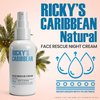 Ricky's Natural Face Rescue Cream – Ocean Minerals PM Face Moisturizer with 1% Retinol - Men's Face Moisturizer Cream - Vitamin A and E Refreshing & Hydrating Nighttime moisturizing cream for Men