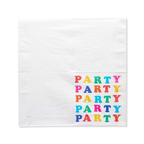 American Greetings Rainbow Party Supplies, Lunch Napkins (50-Count)