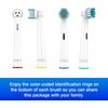 Replacement Toothbrush Heads Compatible with Oral-B Braun,16 Pack Professional Electric Brush Heads for Oral B Replacement Heads Refill Pro 500/1000/1500/3000/3757/5000/7000/7500/8000