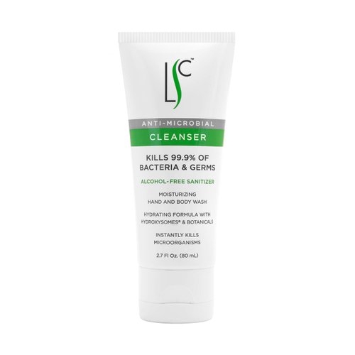 LABORATORY SKIN CARE Hand and Body Wash Cleanser For Adults and Children with Sensitive Skin, Unscented, Sanitizing Foaming Gel (2.7 Ounce)