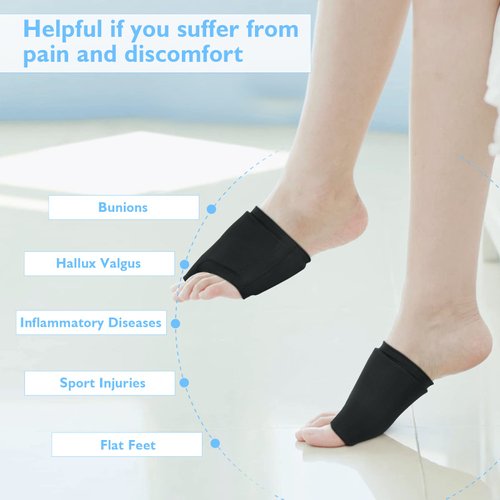 Forefoot Toe Ice Pack, Helthrelife Ball of Foot Pain Relief Cold&Heat Therapy Gel Foot Ice Pack for Swelling, Plantar Fasciitis, Blisters, Bunions, Hallux Valgus, Sport Injuries, Flat feet