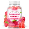softbear Potassium Citrate 1000mg Gummies – Suagr Free Potassium Gummies for Muscle Support & Electrolyte Balance – Potassium Supplement for Women & Adults, Vegan, Raspberry Flavor (60 Count)