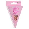 iscream Pizza Slice Shaped Vanilla Scented Solid Lip Gloss Trio