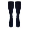 Truform Compression Socks, 15-20 mmHg, Men's Gym Socks, Knee High Over Calf Length, Navy, Small