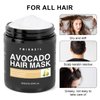 YMIR NEIL Avocado Hair Mask, 8.45 fl oz, with Avocado & Coconut Oil, for Hair Radiance &Damaged Hair Deep Conditioning