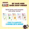 Sabobatage: The Boba Card Game | Easy Family-Friendly Party Game | Card Games for Adults, Teens & Kids | 2-5 Players (Base Game 3rd Edition)