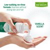 Medline Remedy Clinical No-Rinse Foam Cleanser, Vanilla Scent (4 fl oz) - Hydrating Shampoo and Body Wash for Sensitive Skin, Paraben and Sulfate Free, For Face, Hair, and All Ages