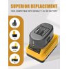 Powilling DC9310 Fast Charger Replacement for Dewalt 18V Battery Charger DC9096 DC9098 DC9099 DC9091 DC9071 DE9057 DW9096 Compatible with Dewalt 18V XRP NI-CD/NI-MH Battery(Not for Lithium Battery)