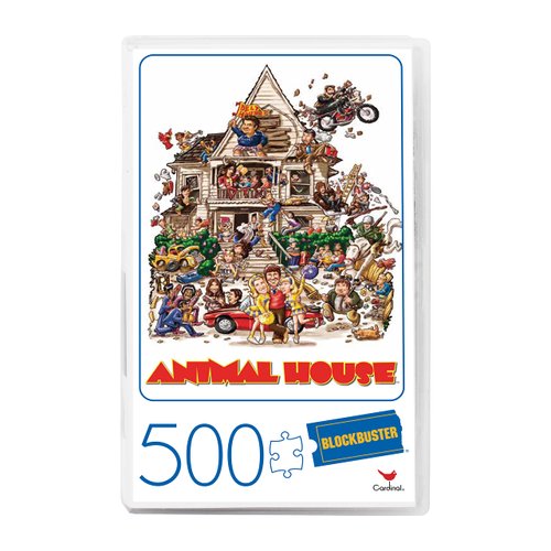Spin Master Games 500-Piece Puzzle in Plastic Retro Blockbuster VHS Video Case, The Breakfast Club