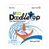 U-Create Doodletop Twister Kit with 1 Pen & 1 Top, Drawing Game, Marker Pen, Creative Art Spiral Spinning Top for Kids Age 5 & Above