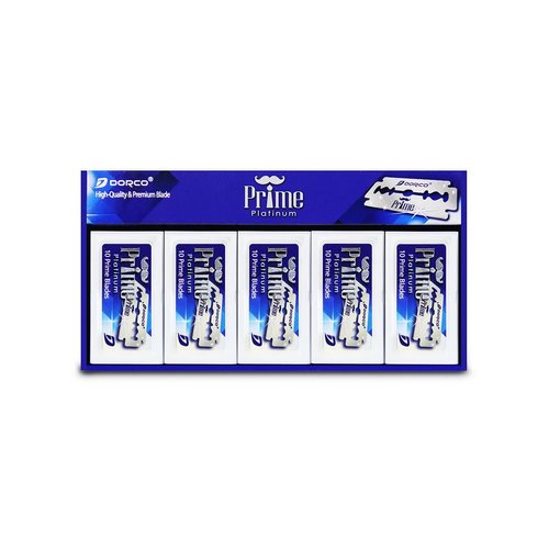 Dorco 100 Piece Prime Double Edge Razor Blades