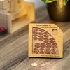 Creative Crafthouse Penny Packer 16 Puzzle - Handmade Wooden Puzzle - Precision Cut and Laser Engraved - Great Coffee Table and Desktop Conversation Starter - Made in the USA