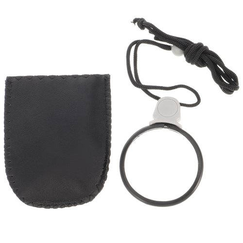 NUOBESTY Magnifying Glasses Pendant Hanging Loupe Monocle Lens Magnifying Glass for Reading Small Prints Map Coins Jewelry