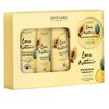 Ori-flame Love Nature Nourishing Facial Kit With Organic Guarana, Papaya & Pineapple Extract 4 Pcs. Set ( Face Scrub 3.3 oz | Face Wash 5.0 fl.oz. | Face Mask 3.3 oz | Face Cream 2.5 oz)