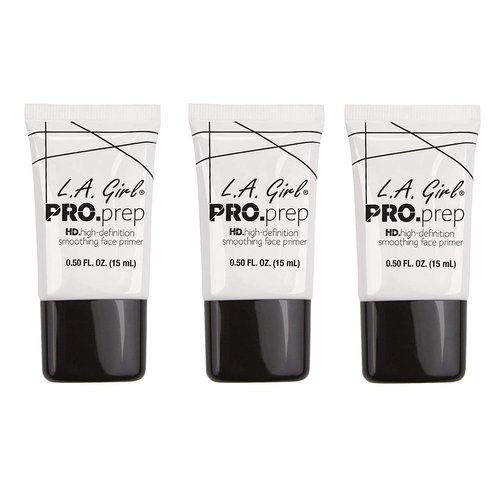 L.A. Girl High Definition Smoothing Face Primer With Vitamin E, Assortment, 0.5 Fl Oz (Pack of 3)