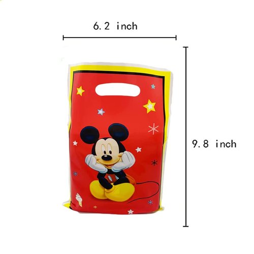 30Pcs Mickey Party Gift Bags, Gift Bags Party Supplies Birthday Decoration Gift Bags Birthday Party Decorations