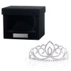 Anderson's Sasha Tiara and Tiara Box Set, Prom Tiaras, Homecoming Tiaras, Pageant Tiaras, Queen Or Princess Tiara For Prom, Homecoming, Pageant, Wedding, School Dance, Award, Costume, Party, Event