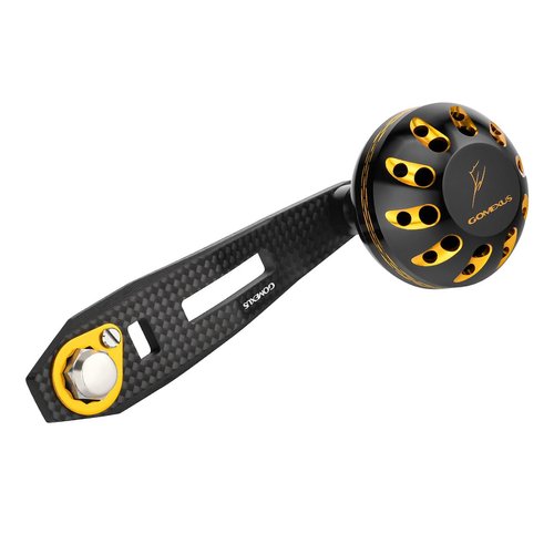GOMEXUS Power Handle 8x5mm Compatible for Shimano Tranx Curado Daiwa Lexa Quantum Accurist Baitcasting and Conventional Reel Handle Replacements 75mm