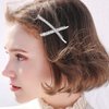 12 Pieces Rhinestone Bridal Hair Clip, Alloy Rhinestone Wedding Hair Pins Crystal Hair Clips, Jewelry Barrette Elegant Hair Accessories for Brides Bridesmaids Flower Girls(Sliver)